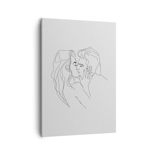 Obraz na plátně - Jedním tahem - 50x70 cm