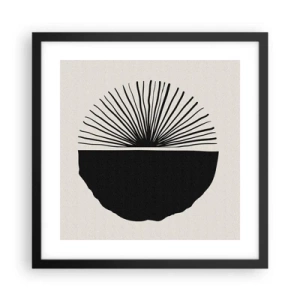 Plakát v černém rámu - Řada možností - 40x40 cm