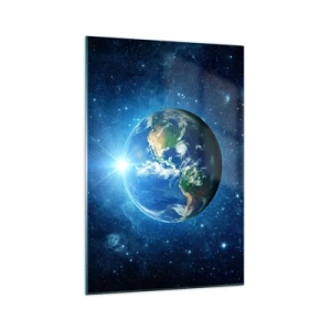 Obraz na skle - Jsme v nebi - 70x100 cm