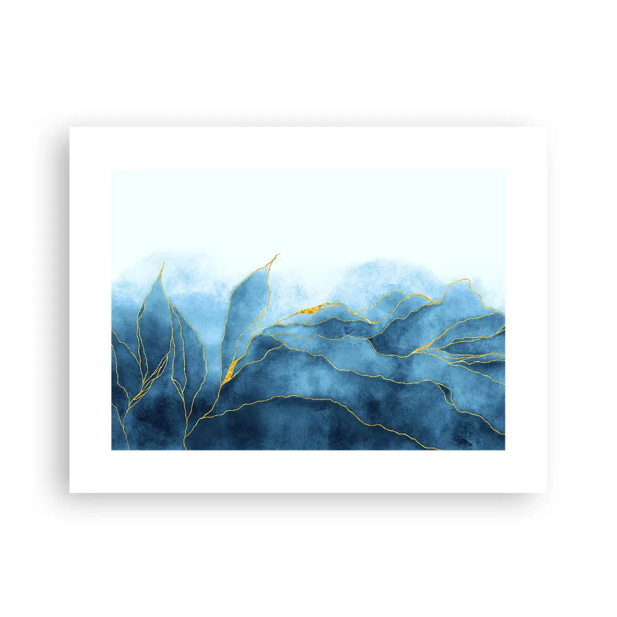 Plakát - Blankyt ve zlatě - 40x30 cm