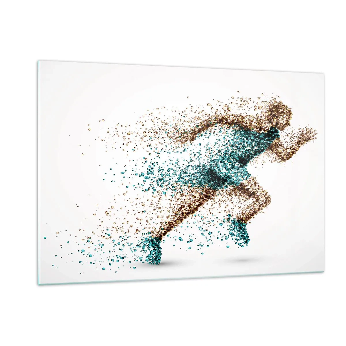 Obraz na skle - Život je běh - 120x80 cm