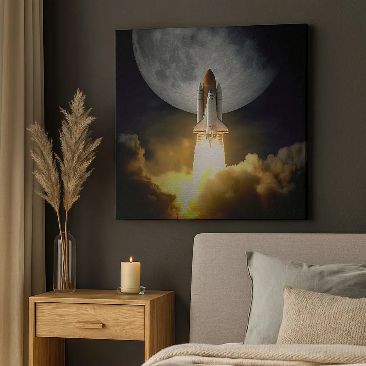 Obraz na plátně - Začátek nadpřirozeného dobrodružství - 30x30 cm