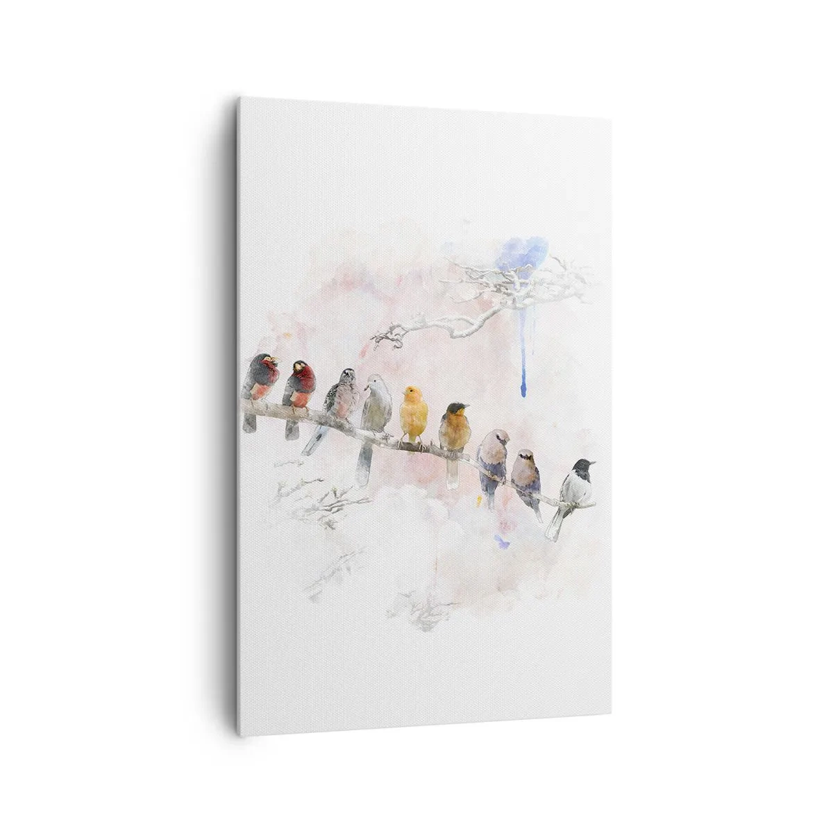 Obraz na plátně - Okřídlené setkání - 80x120 cm