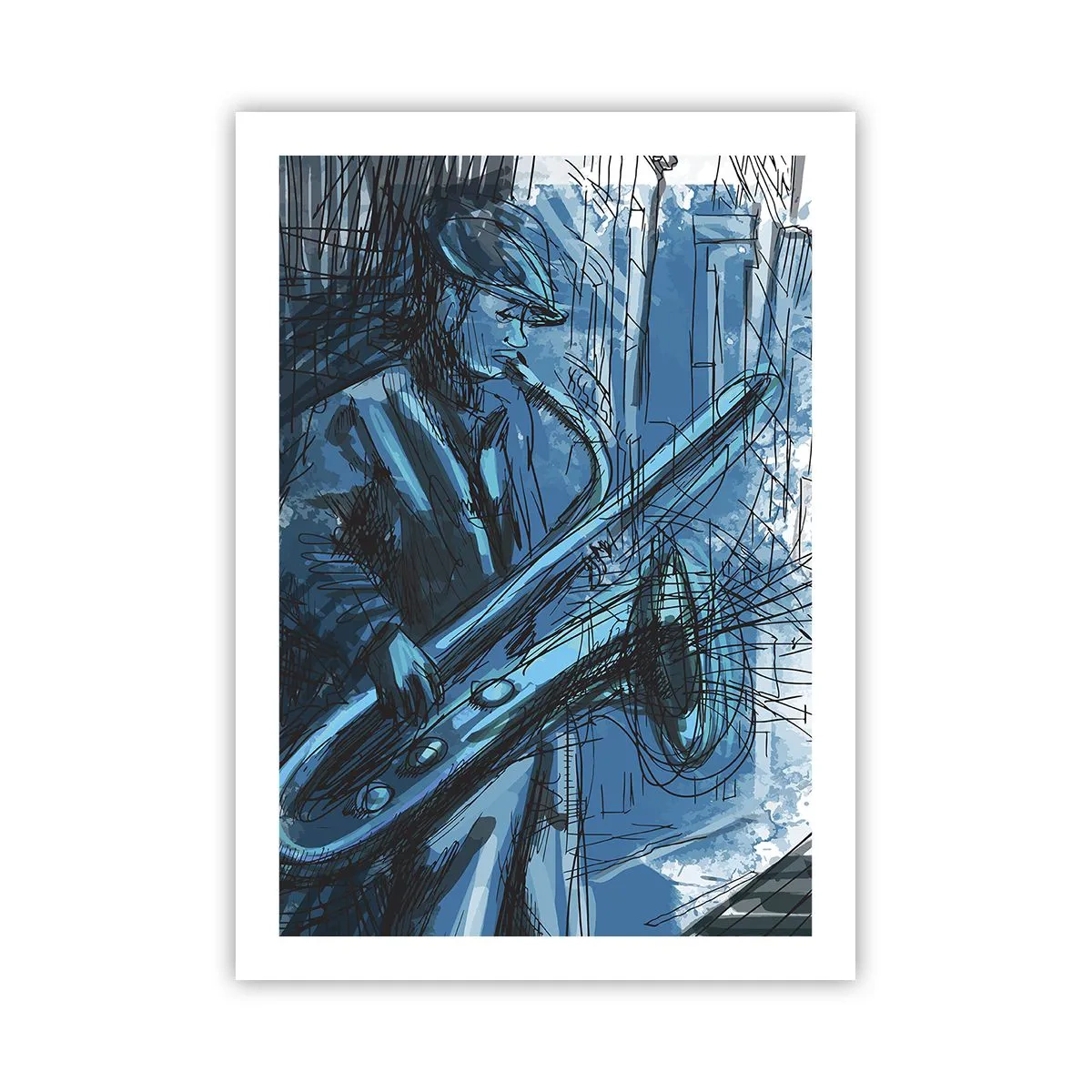 Plakát - Městská rapsodie - 50x70 cm