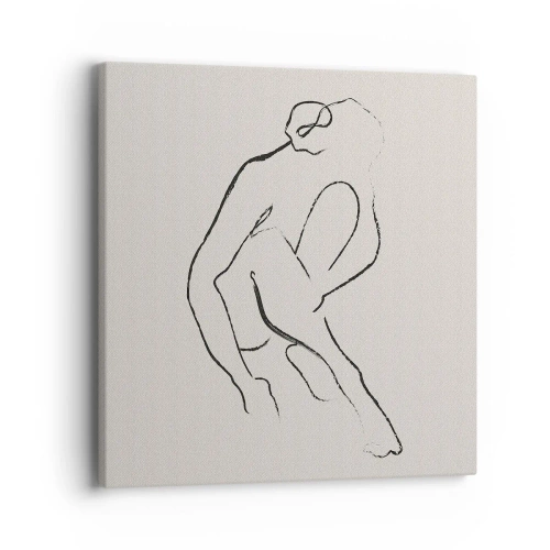 Obraz na plátně - Intimní skica - 40x40 cm