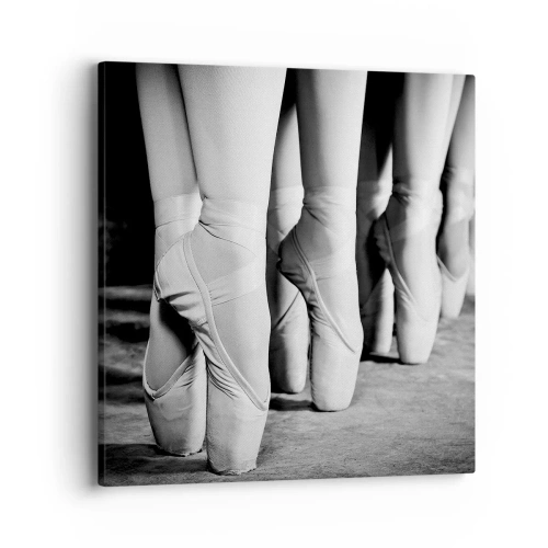 Obraz na plátně - Společně, lehce - 40x40 cm