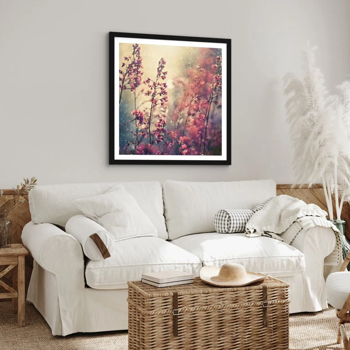 Plakát v černém rámu - Tajná zahrada - 60x60 cm