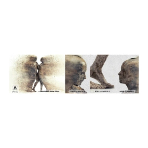 Vzor Fototapety Premium Sand - Z prachu povstali, aby milovali - Abstrakce, Žena a muž, Milovat - 100x30 cm