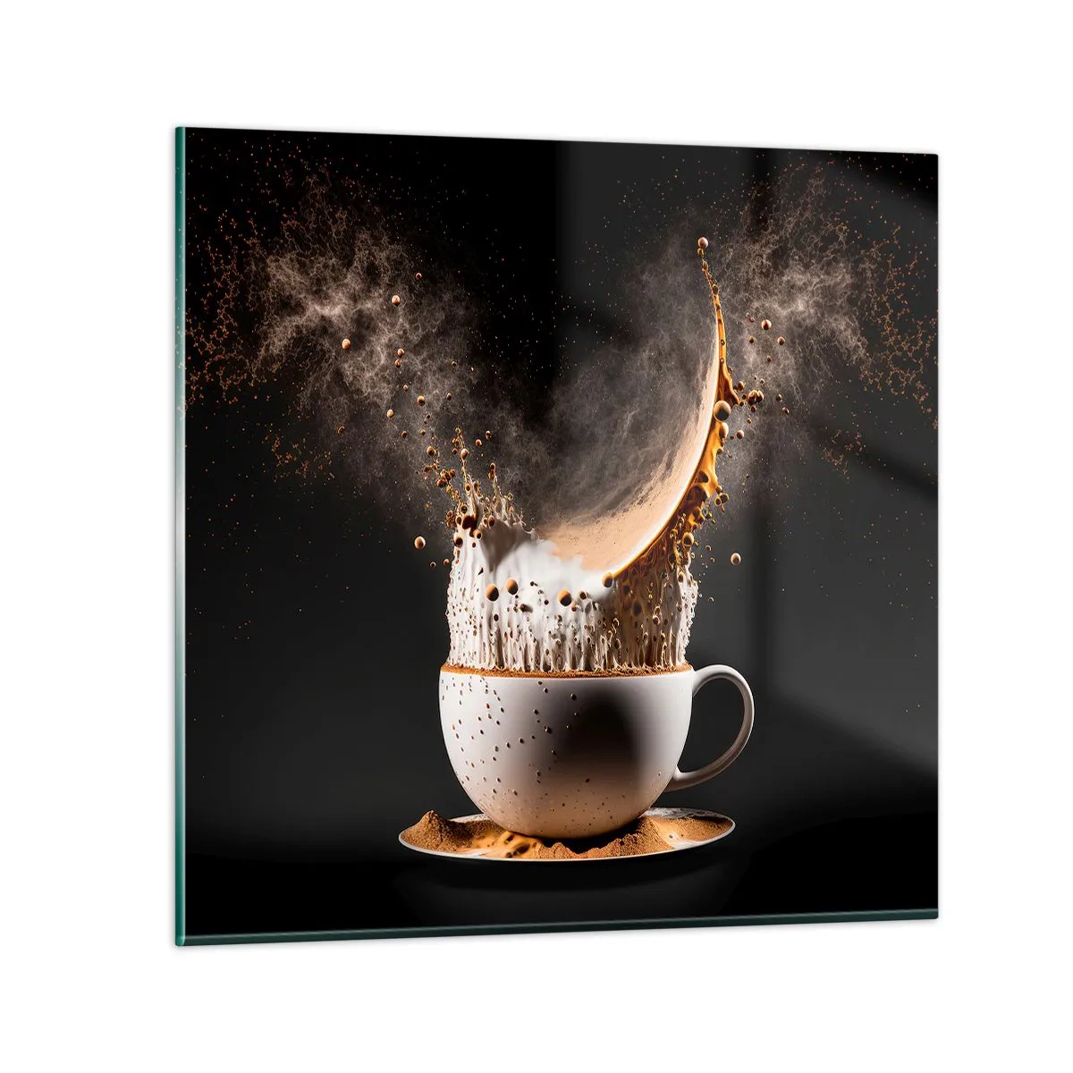 Obraz na skle - Exploze chuti - 30x30 cm