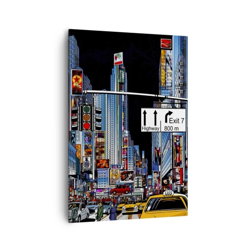 Obraz na plátně - Komiksová velká noc - 70x100 cm