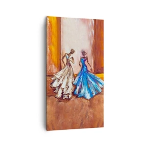 Obraz na plátně - Půvabné duo - 45x80 cm