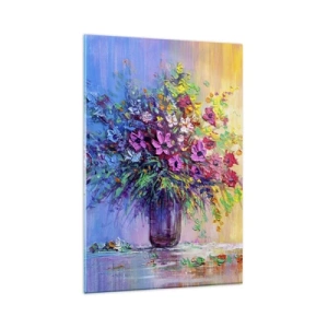 Obraz na skle - Dar letní louky - 80x120 cm