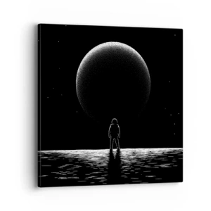 Obraz na plátně - Tváři v tvář - 40x40 cm