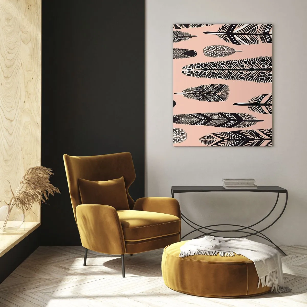 Obraz na skle - Indiánská kolekce - 80x120 cm