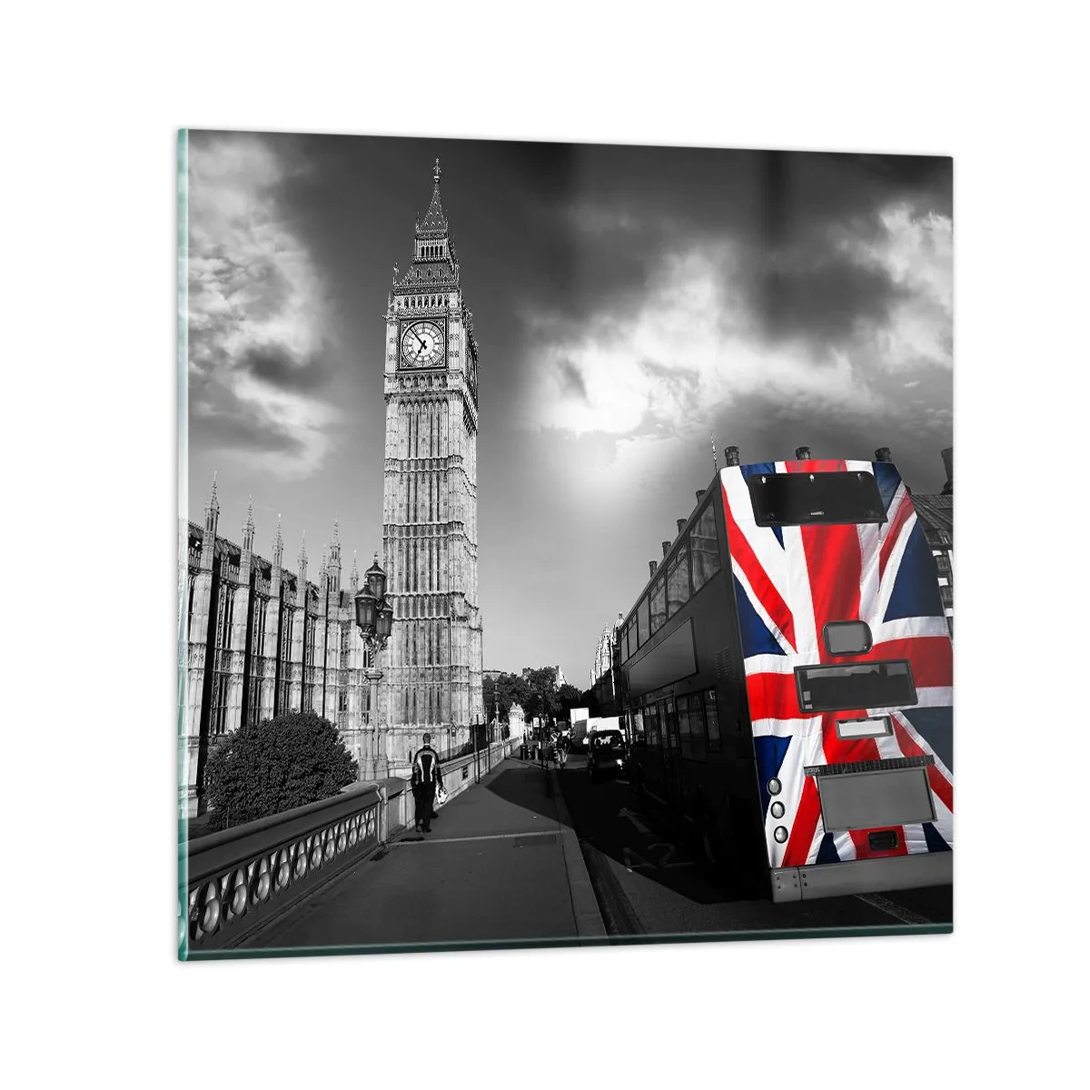 Obraz na skle - Hrdá a velká - 70x70 cm