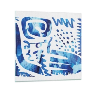 Obraz na skle - Zpět ke kořenům - 40x40 cm