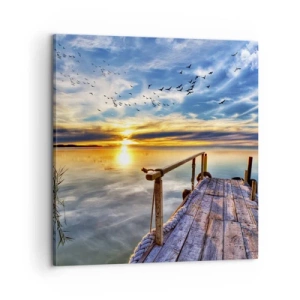 Obraz na plátně - Vítr jde odpočívat - 60x60 cm