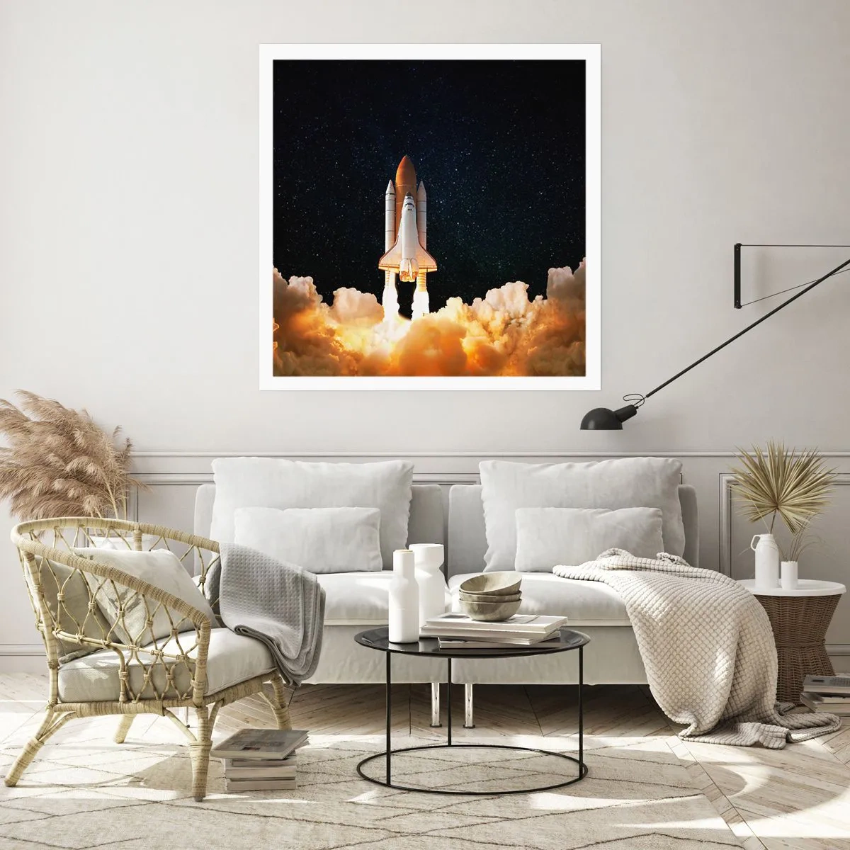Plakát - Ad astra! - 50x50 cm