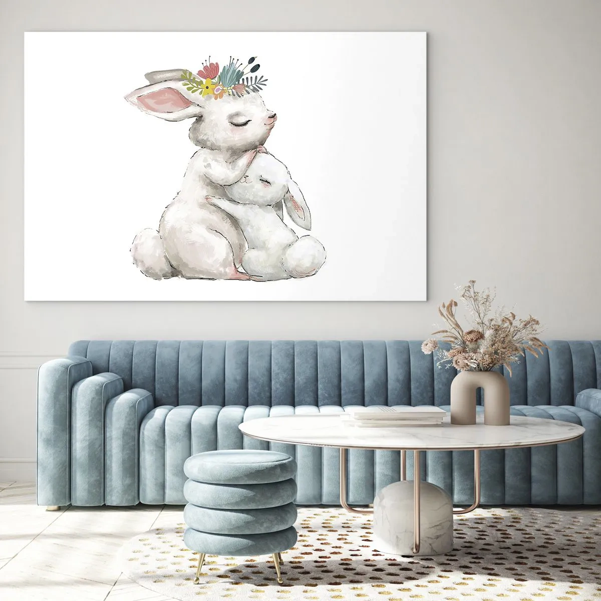 Obraz na skle - Nejlepší je u mámy - 120x80 cm