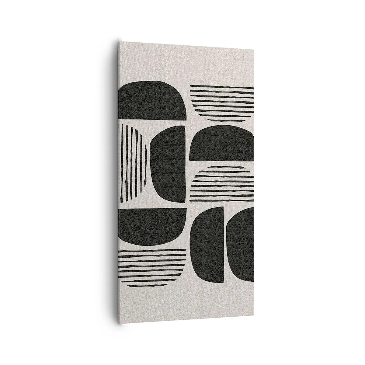 Obraz na plátně - Polovičaté soustavy - 65x120 cm