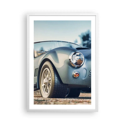 Plakát v bílém rámu - Protože na stylu záleží - 50x70 cm