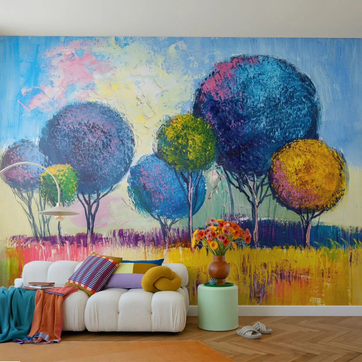 Fototapeta Premium Canvas - Koule - tvar ideálu - Abstrakce, Krajina, Grafika - 500x350 cm