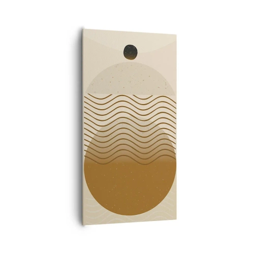 Obraz na plátně - O původu geometrických obrazců - 65x120 cm