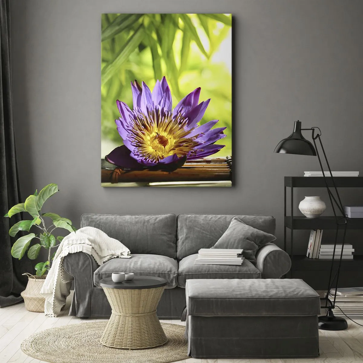 Obraz na plátně - Na asijském slunci - 80x120 cm