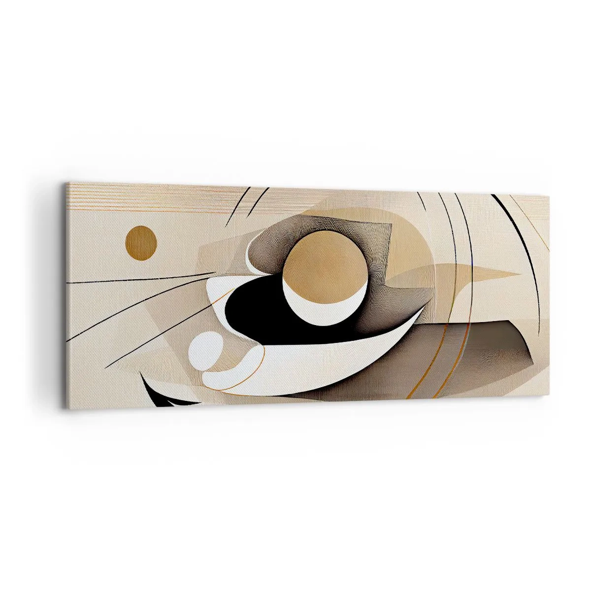 Obraz na plátně - Kompozice: podstata věcí - 100x40 cm