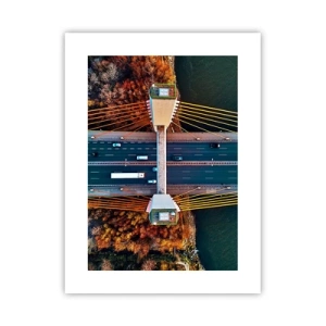 Plakát - Za vodami, za lesy - 30x40 cm
