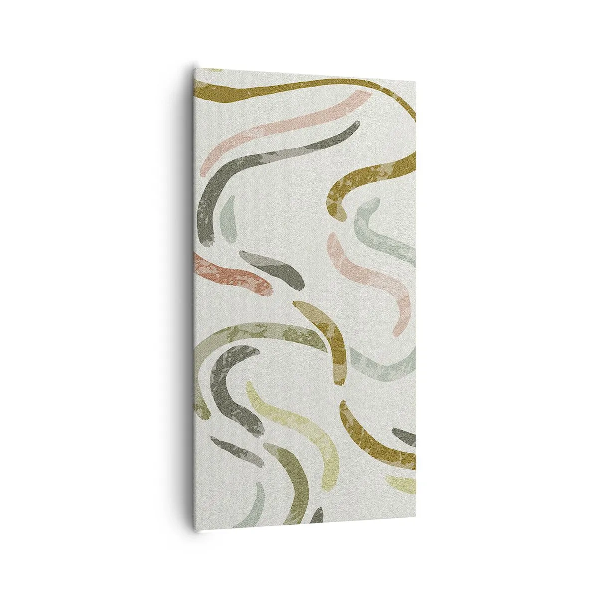 Obraz na plátně - Radostný tanec abstrakce - 65x120 cm