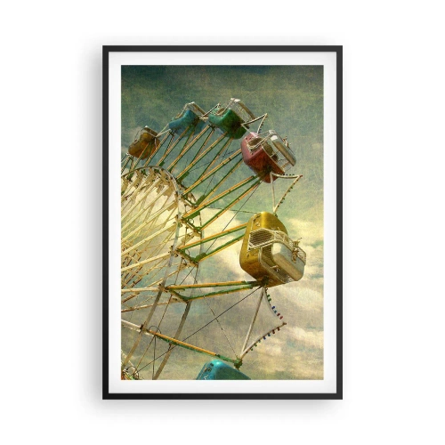 Plakát v černém rámu - Bude, bude zábava… - 61x91 cm