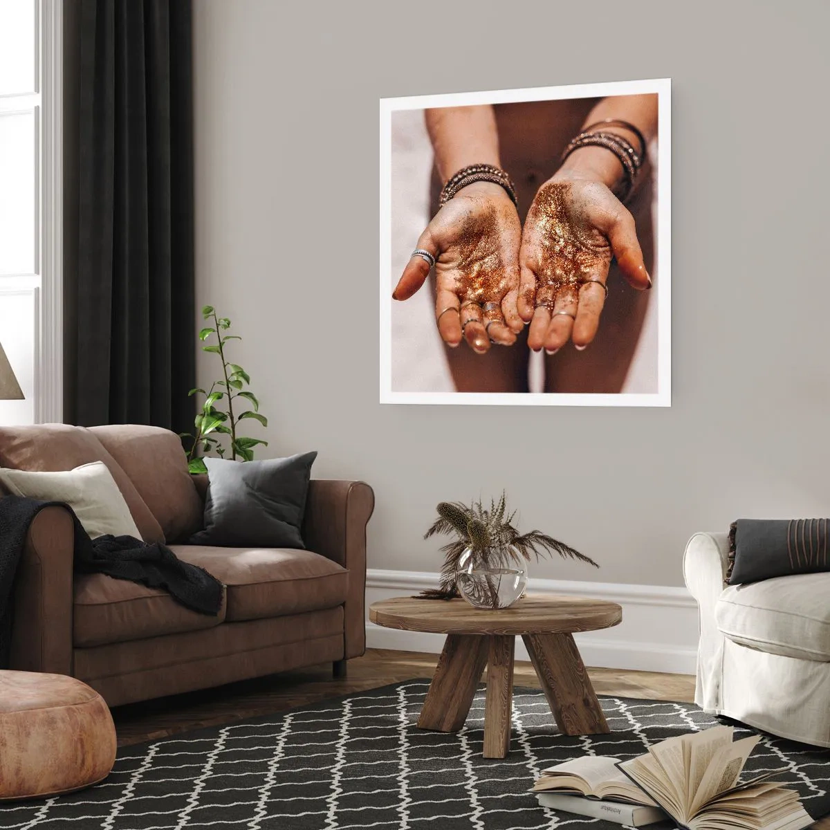 Plakát - Dárek pro tebe - 40x40 cm