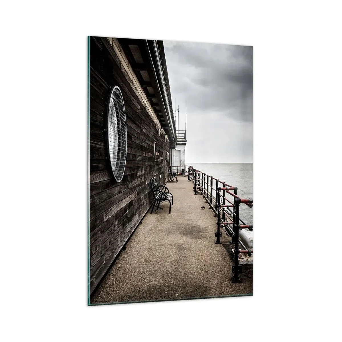 Obraz na skle - Čas, který se zastavil - 80x120 cm