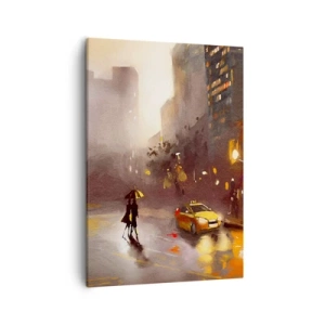 Obraz na plátně - Ve světlech New Yorku - 50x70 cm