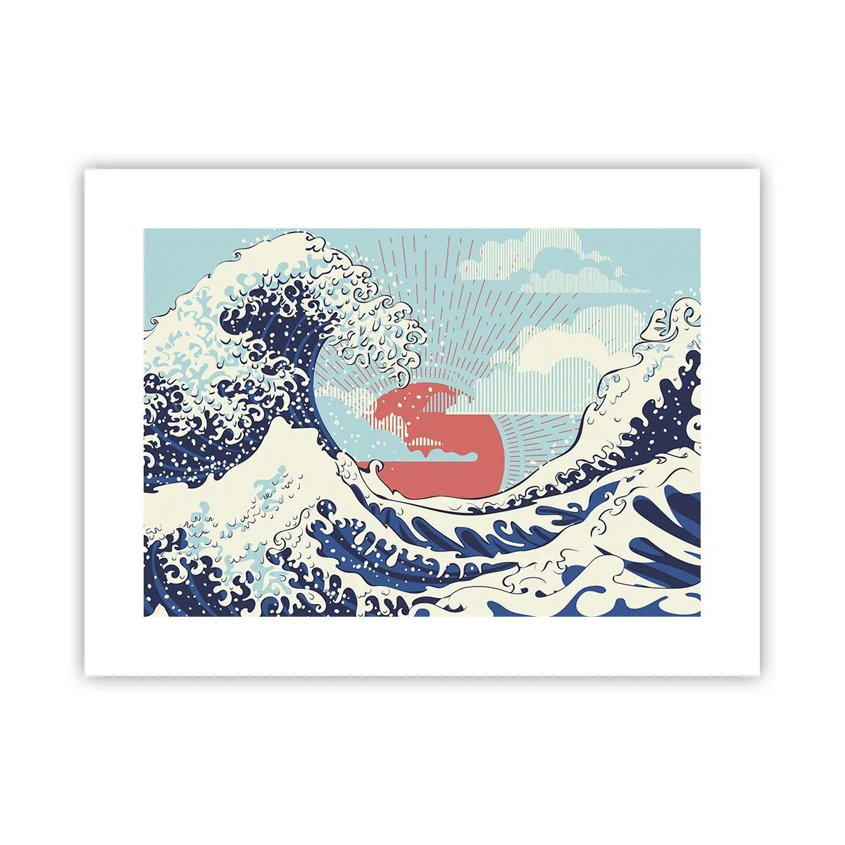 Plakát - Z japonských inspirací - 40x30 cm