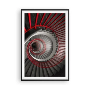 Plakát v černém rámu - Architektonické hry - 61x91 cm