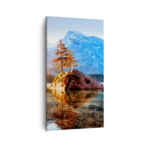 Obraz na plátně - Příroda v novém světle - 45x80 cm