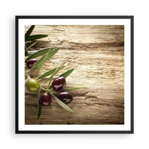 Plakát v černém rámu - Přímo od přírody - 60x60 cm