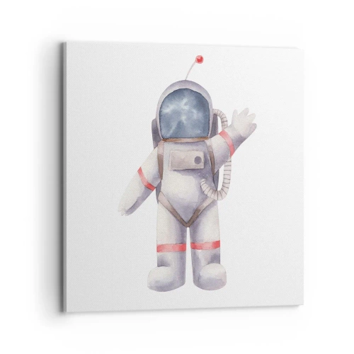 Obraz na plátně - Tak zatím! - 70x70 cm