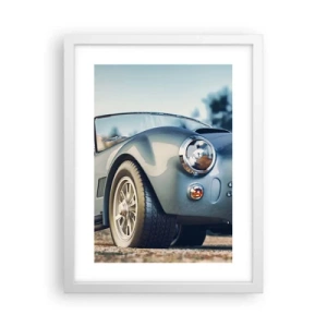 Plakát v bílém rámu - Protože na stylu záleží - 30x40 cm