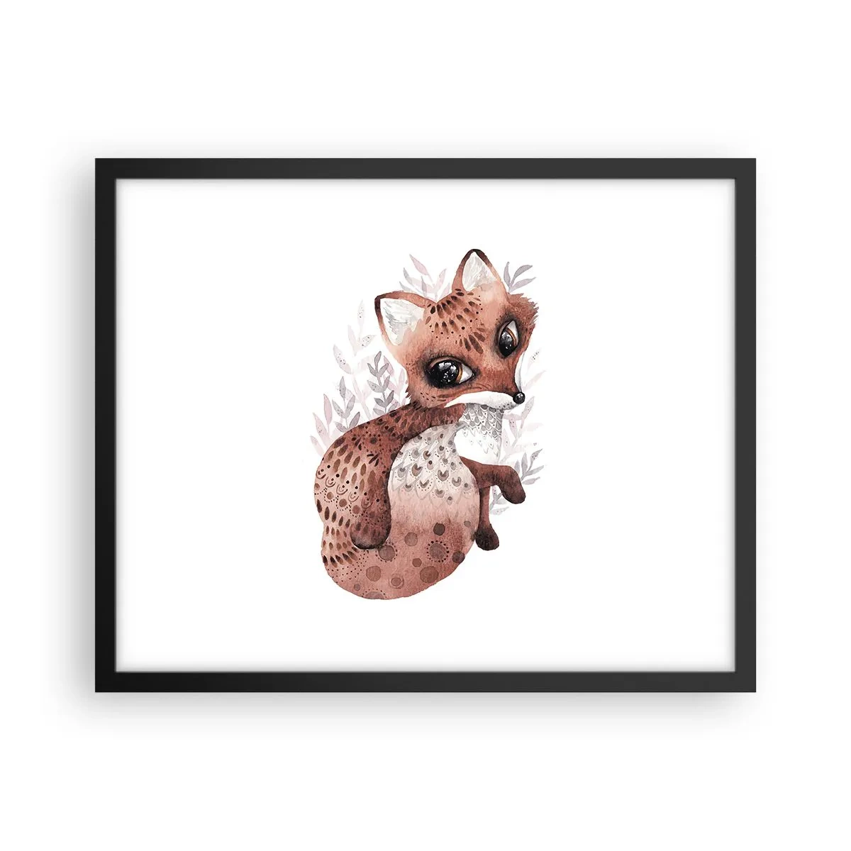 Plakát v černém rámu - Prostě se zamilovat - 50x40 cm