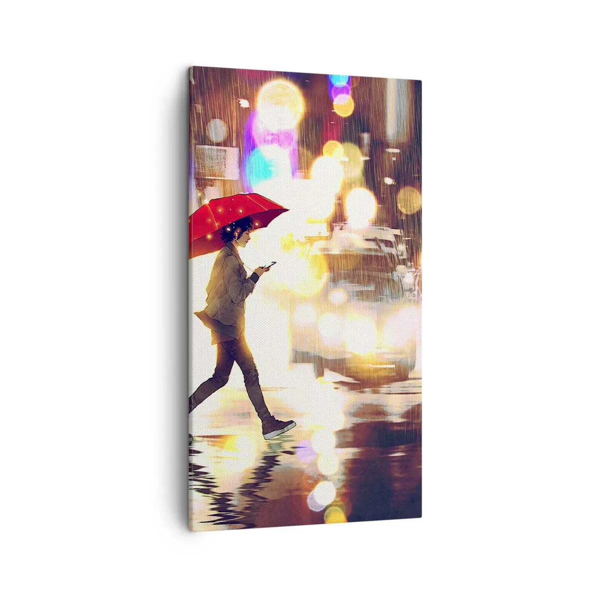 Obraz na plátně - A přece slunečná - 45x80 cm