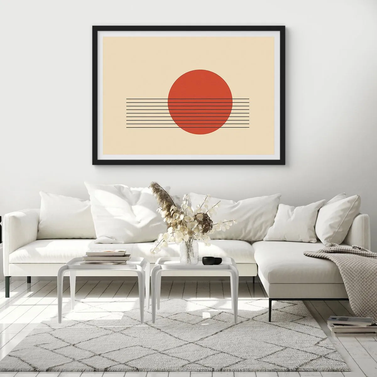 Plakát v černém rámu - Pořád dokola - 40x30 cm