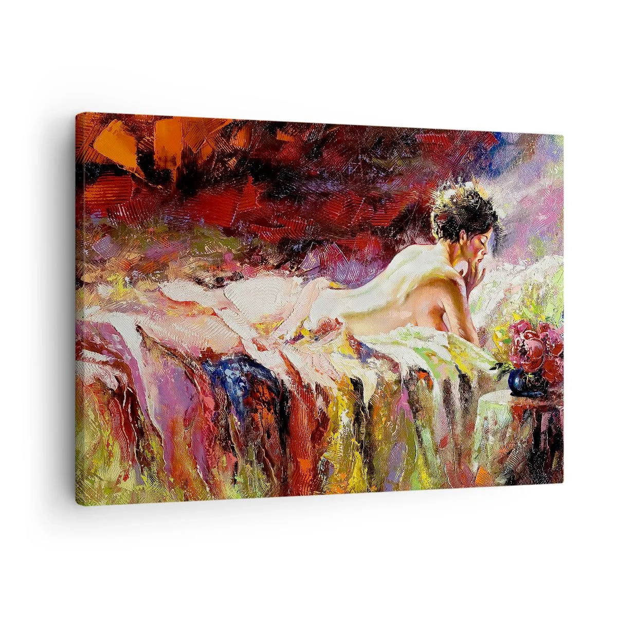 Obraz na plátně - Zamyšlená Venuše - 70x50 cm