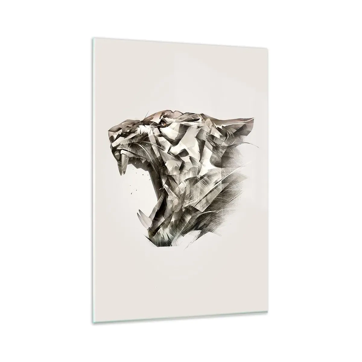 Obraz na skle - Už víš, kdo vládne - 80x120 cm