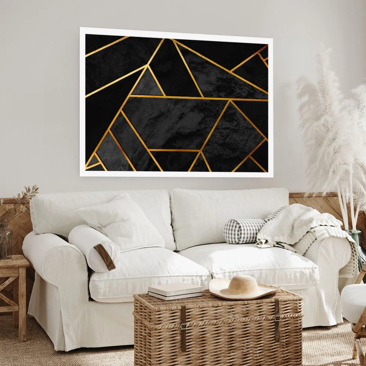 Plakát - Temnota a světlo - 70x50 cm