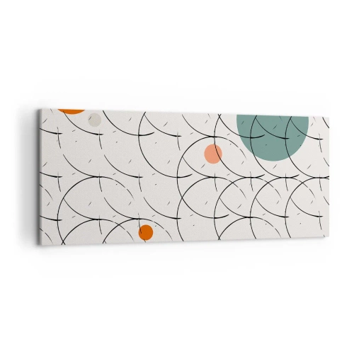 Obraz na plátně - V duchu pop-artu - 120x50 cm