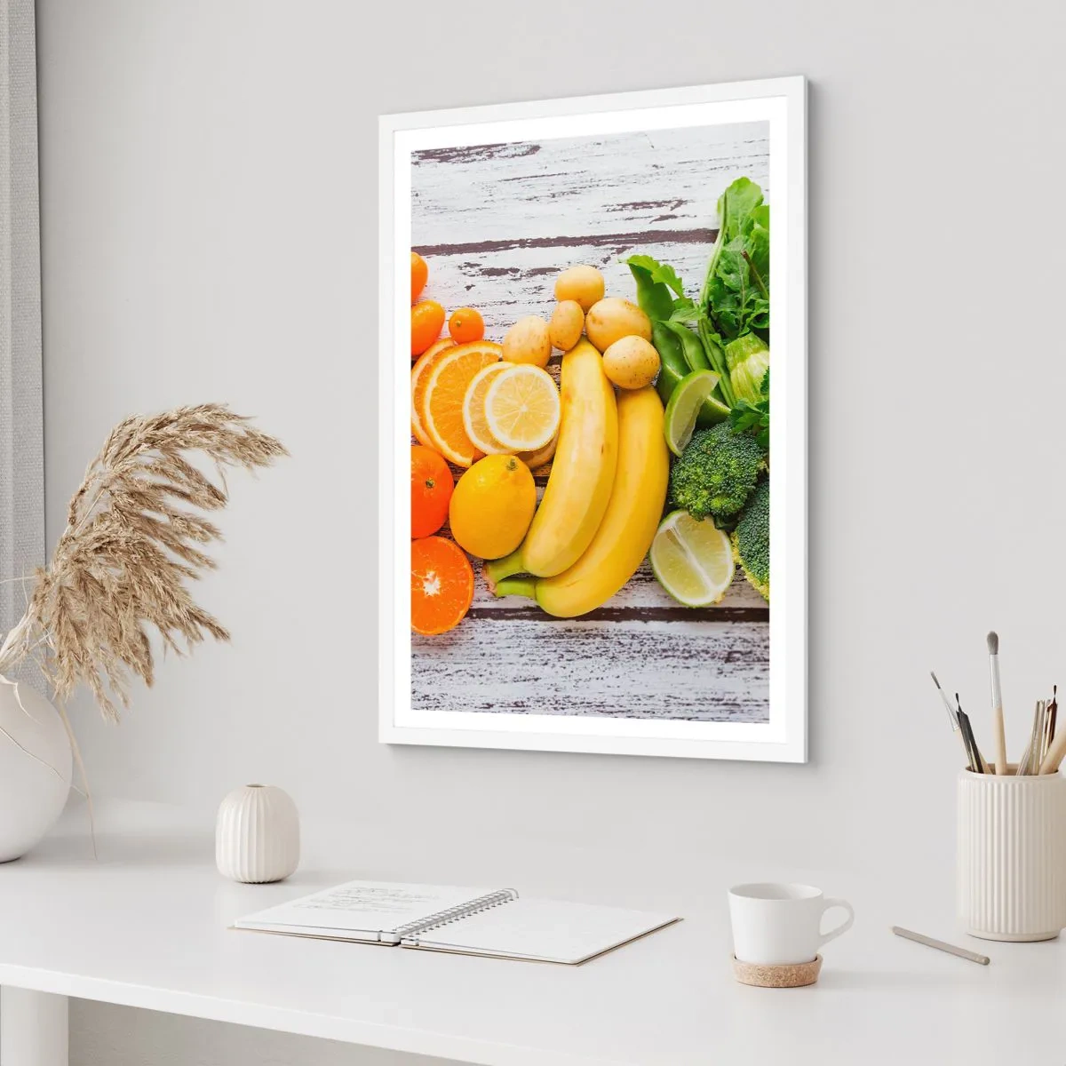 Plakát v bílém rámu - To nestačí? - 40x50 cm