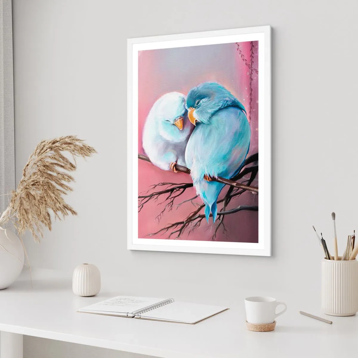 Plakát v bílém rámu - Co k tomu dodat?… - 70x100 cm